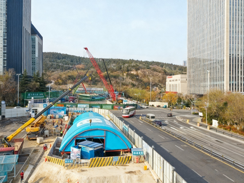 City Rail Transit Project Site